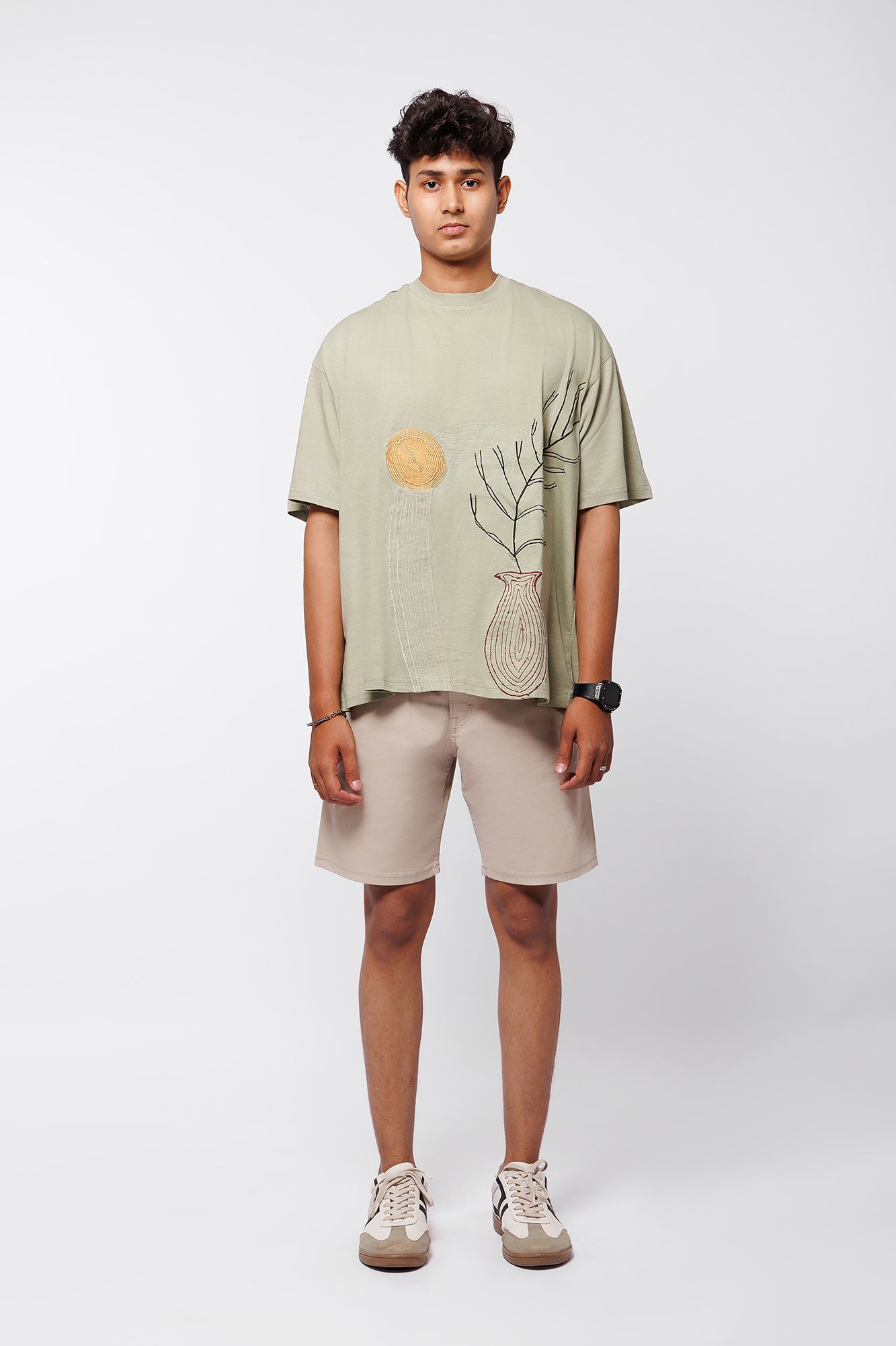 Threaded Sage Tee
