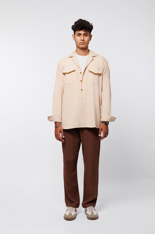 Sun-Kissed Beige Shirt
