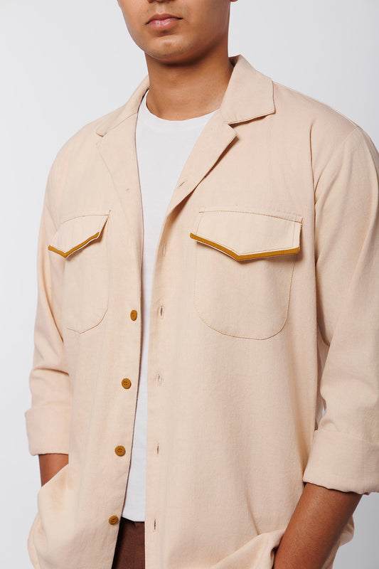 Sun-Kissed Beige Shirt