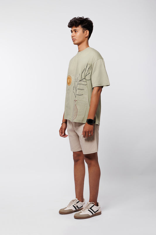Threaded Sage Tee